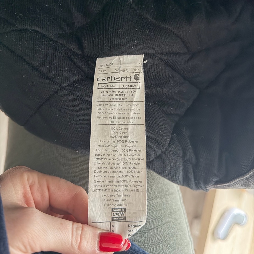 CARHARTT FLANNEL LINED JACKET - image 9